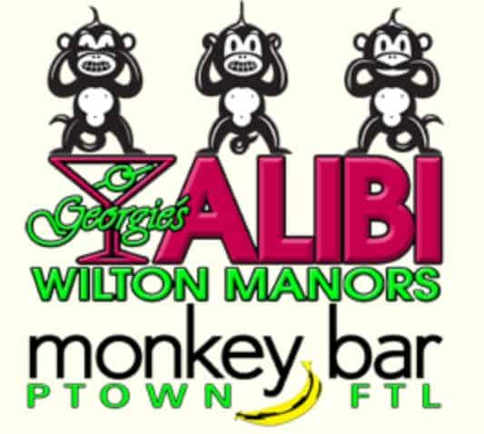 Georgie's ALIBI Monkey Bar, Fort Lauderdale gay bar