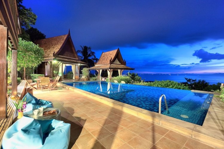 Villa Thai Teak - Panoramic Sea & Sunset Views