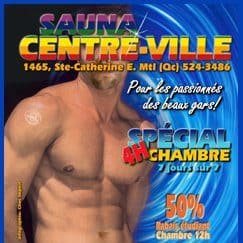 Sauna Centre-Ville Montreal
