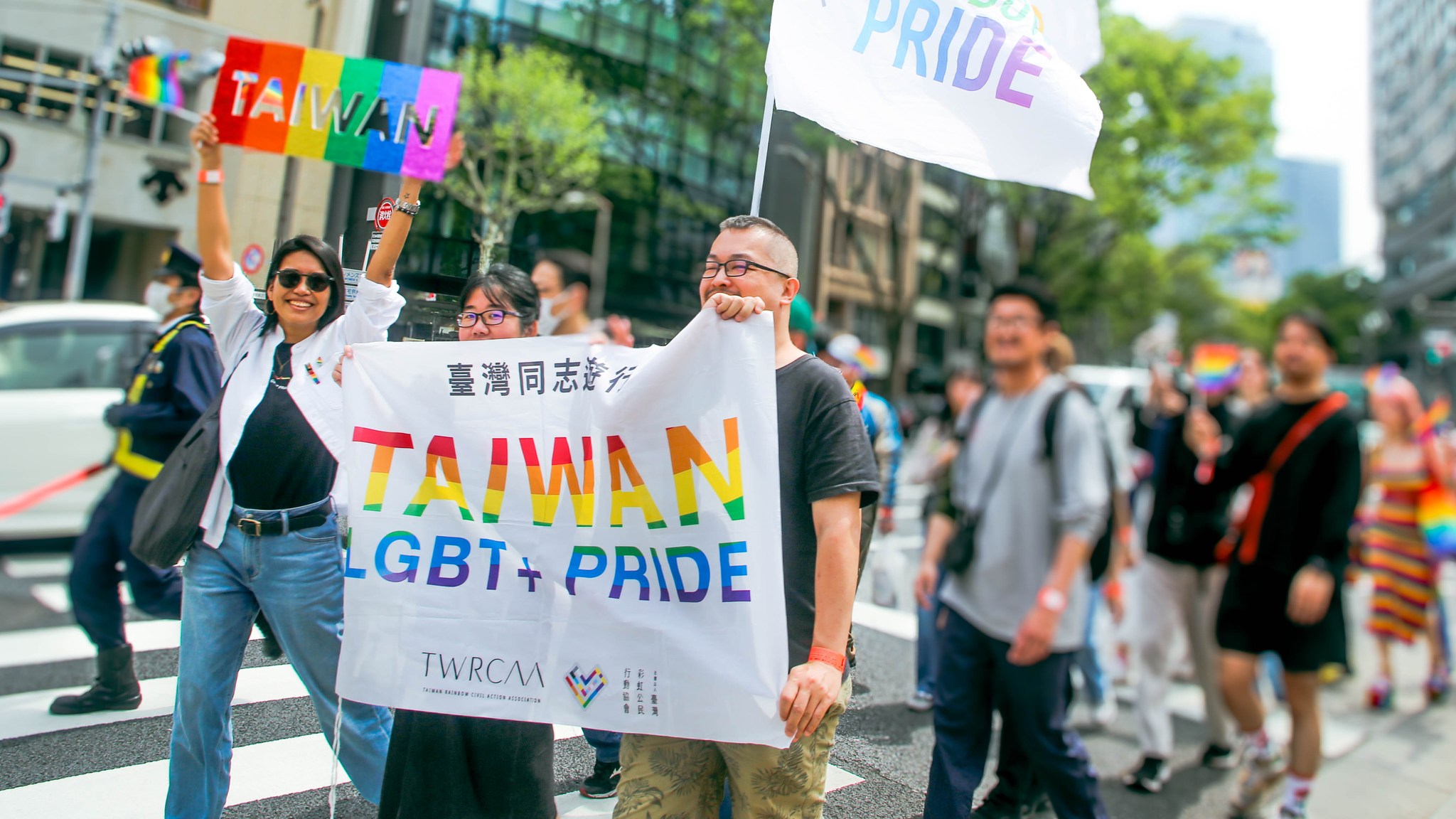 Marche des fiertés LGBT+ à Taïwan