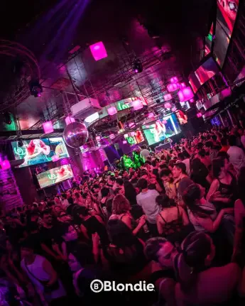 BLONDIE Santiago LGBT-popular nightclub main BLONDIE