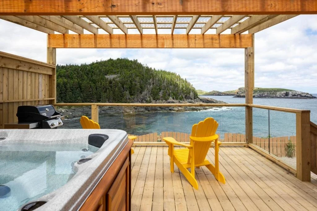 Retiro en el borde del acantilado