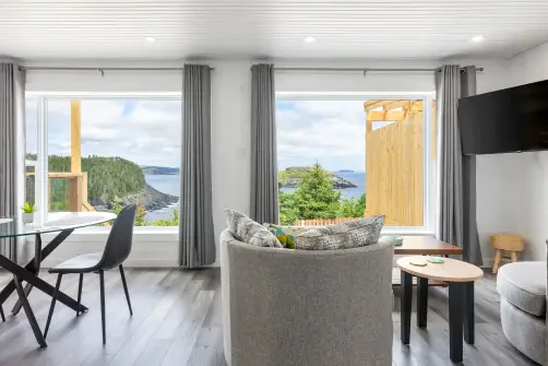 Retiro en el borde del acantilado