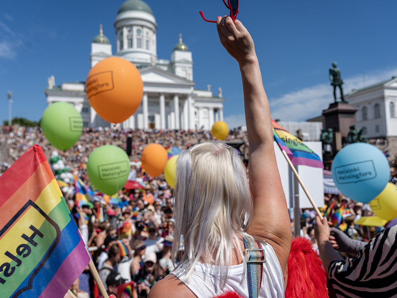 Rainbows in the North: Helsinki's Embrace of Love, Light, and Liberty