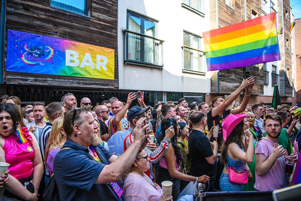 Masquerade Bar Liverpool gay bar main The Masquerade