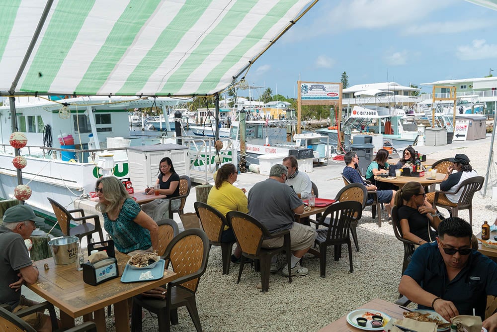 Key Largo Fisheries Backyard Cafe