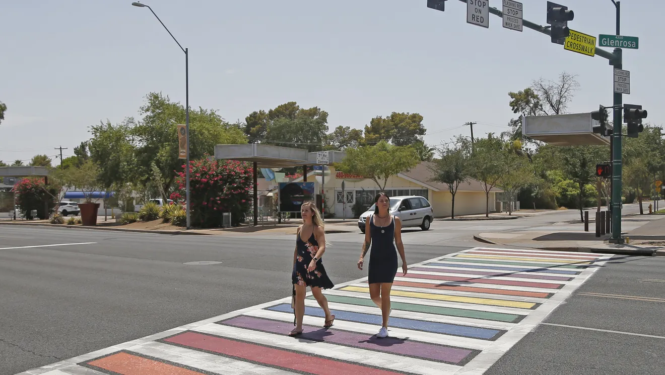 Phoenix Rainbow Crosswalks