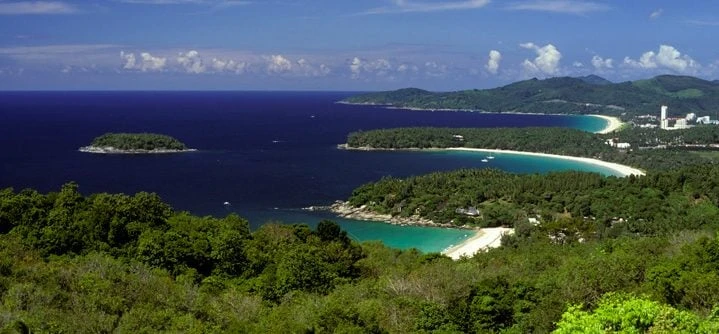 West Coast of Phuket Island