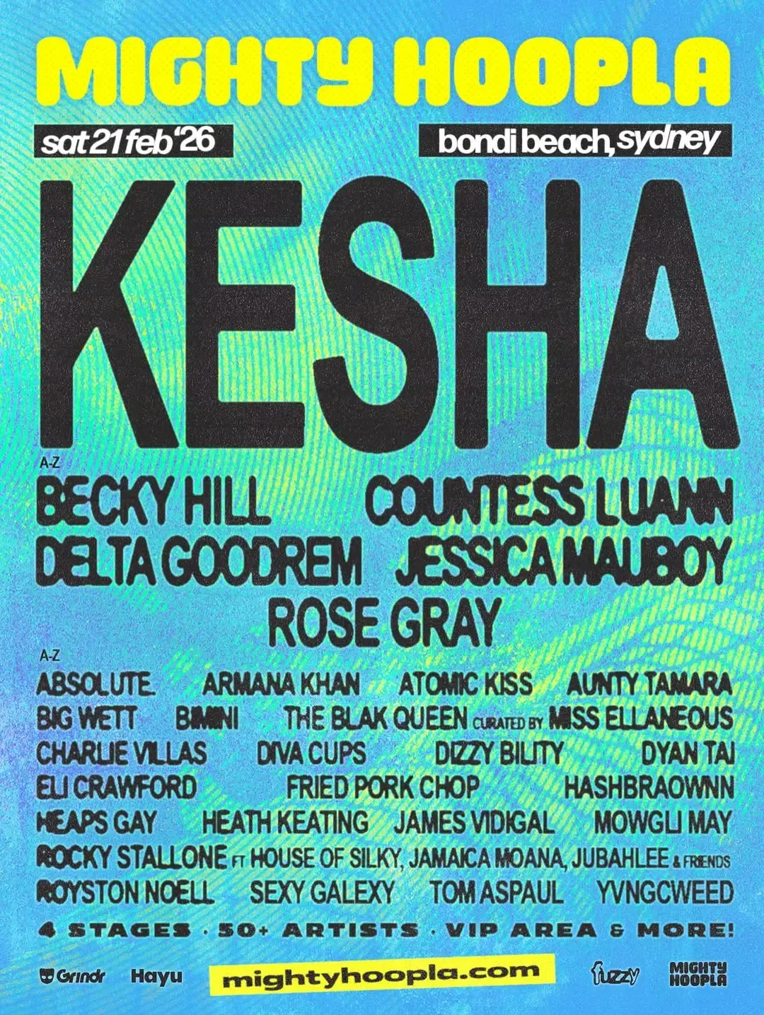 Mighty Hoopla Sydney 2026: headliners, tickets, events