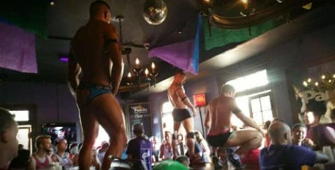 Bourbon Pub and Parade New Orleans gay nightclub main