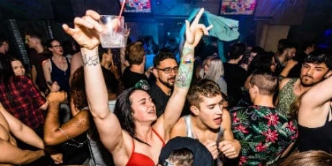 Evolution Wonderlounge Edmonton gay bar LGBT club main