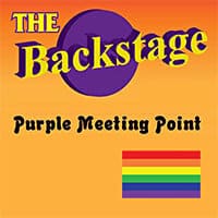 Purple Meeting Point kulissien takana