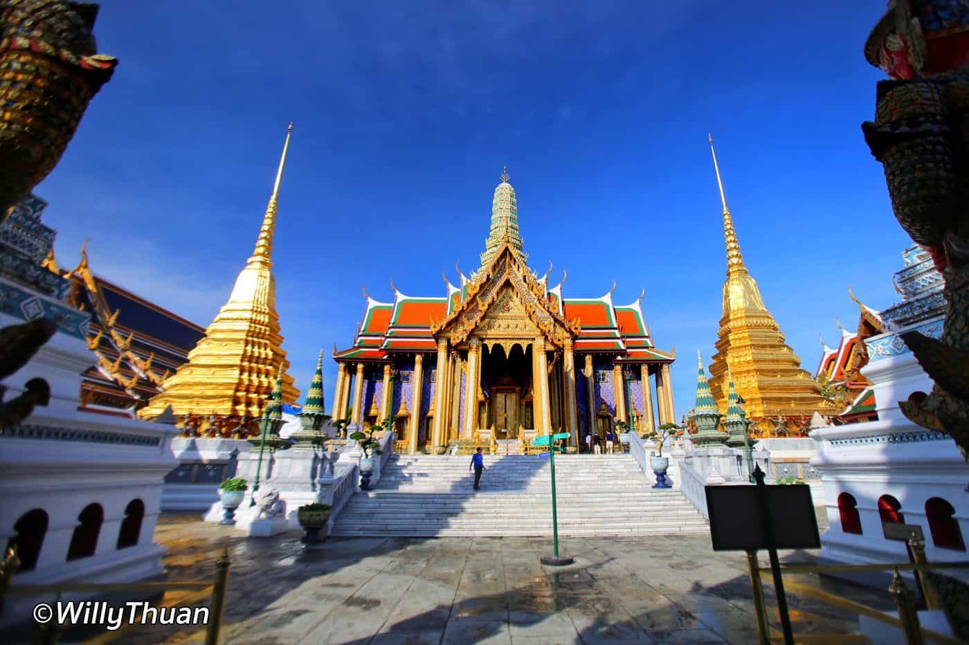 Wielki Pałac i Wat Phra Kaew (Świątynia Szmaragdowego Buddy)