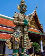O Grande Palácio e Wat Phra Kaew (Templo do Buda Esmeralda)