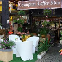 Кофейня в Чиангмае - закрыто