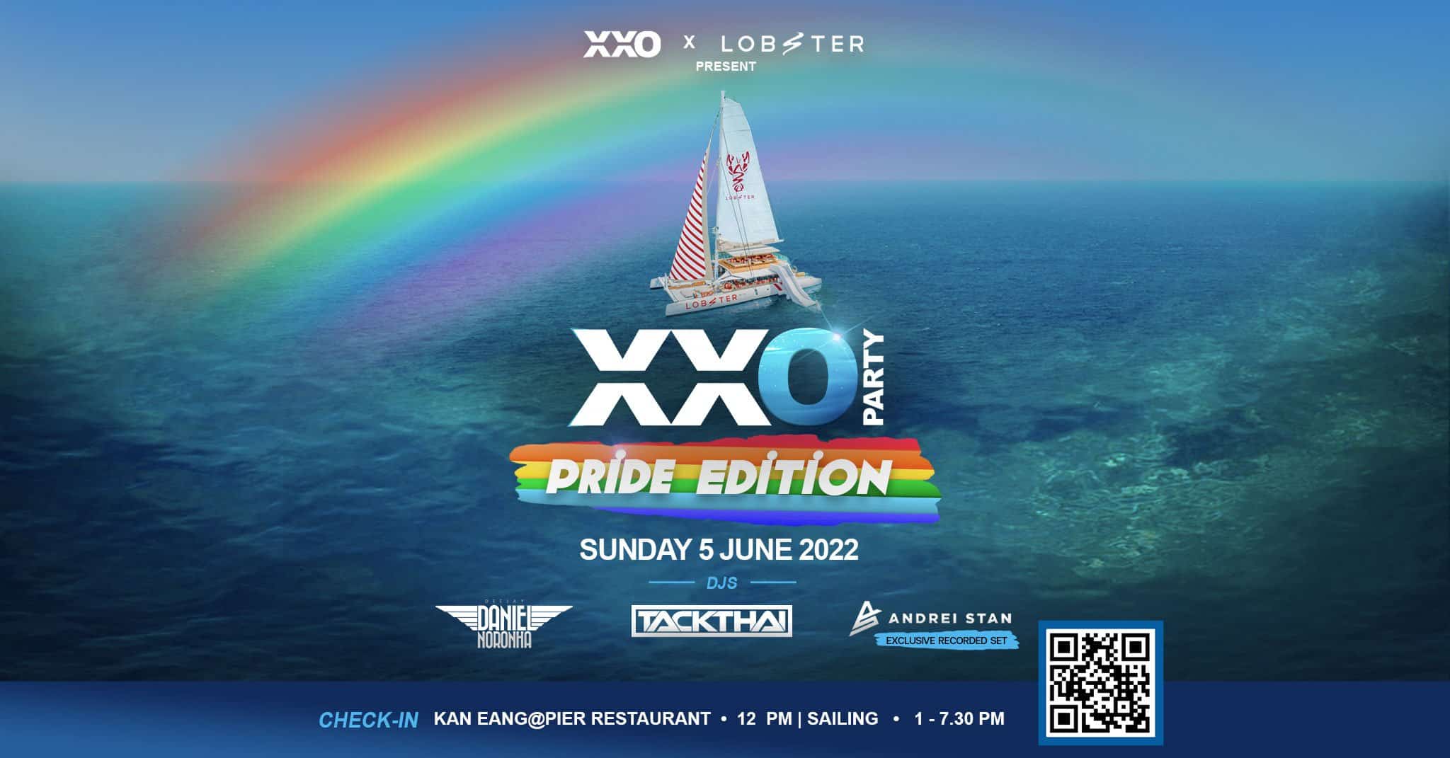 XXO Party x Lobster Yacht: Edición Orgullo