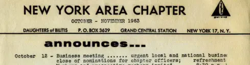 National Museum of American History Home > Destinations > North America > United States > New York City > Things to do Daughters of Bilitis Meeting Spot