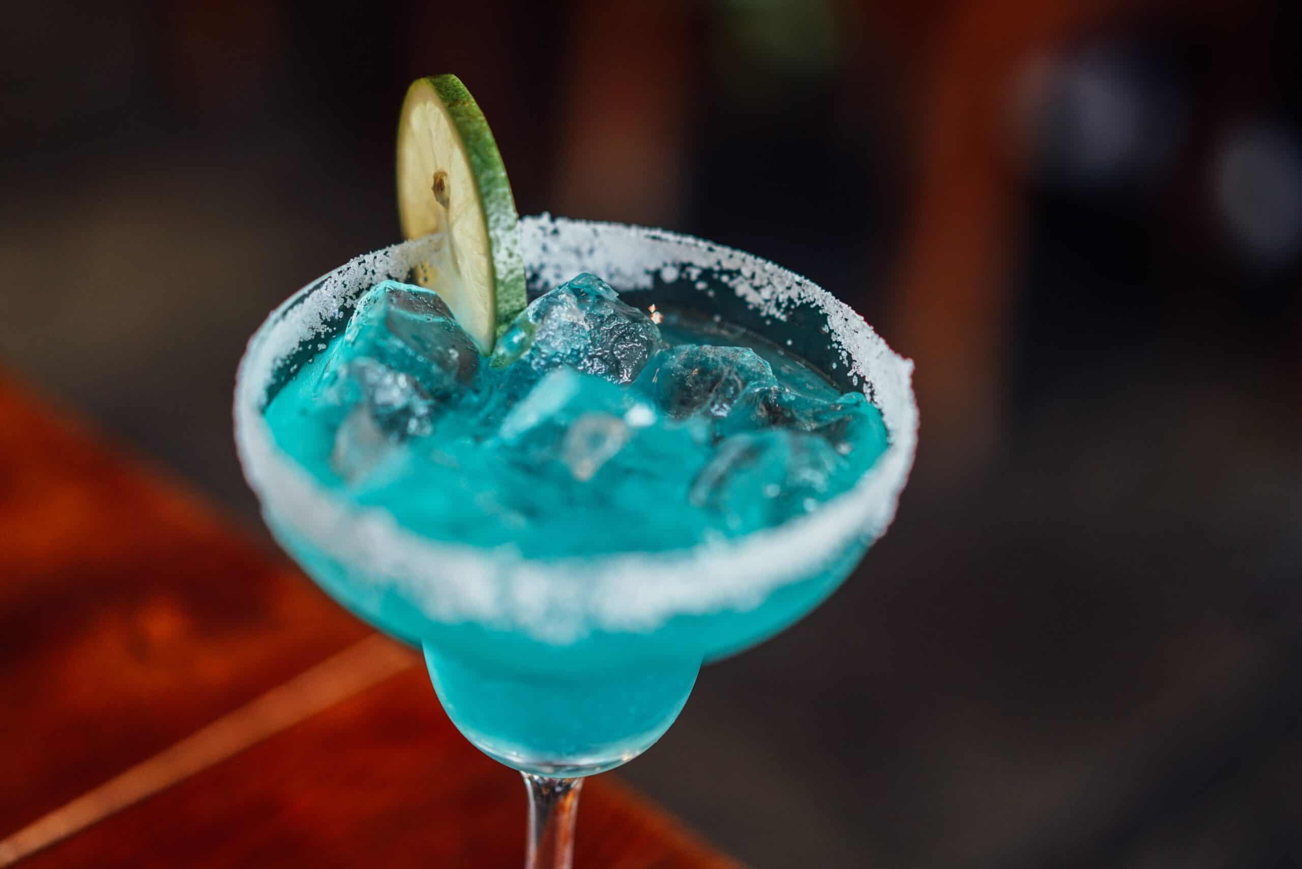 blauwe hemel, cocktail