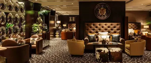 Bar 44 has 360-degree views of the Arabian Gulf, the Dubai skyline and The Palm Jumeirah. It's in an unbeatable location and it's gay-friendly.