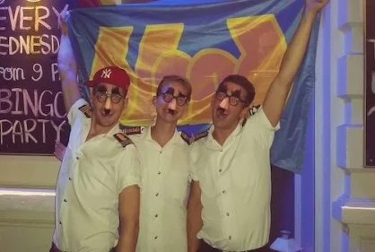 Blond gay bar in Berlin