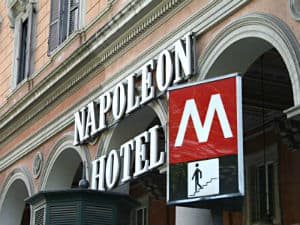 hotelu Napoleona
