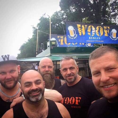 Woof gay cruise club in Berlin