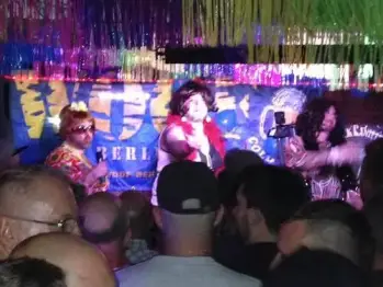 Woof gay cruise club in Berlin