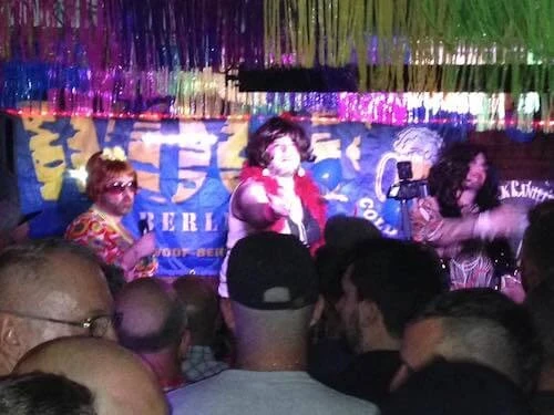 Woof gay cruise club in Berlin