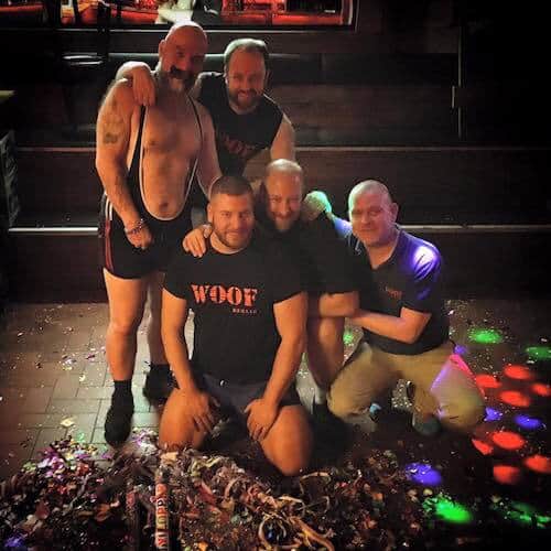 Woof gay cruise club in Berlin