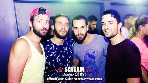 SCREAM gay dance club in Paris
