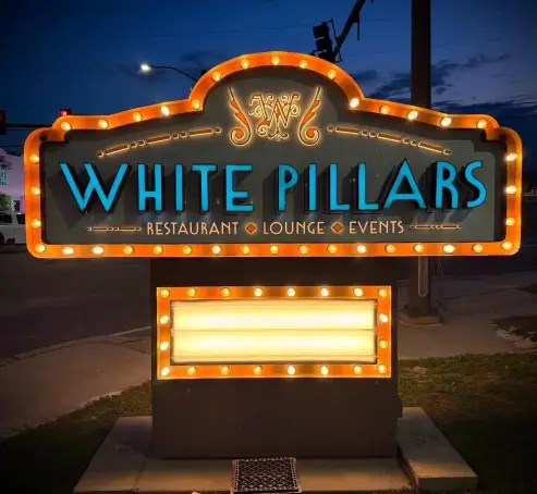 White Pillars