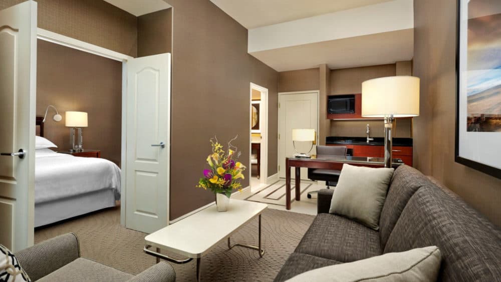 Gay-Friendly Accommodations Calgary Sheraton Suites Eau Claire Canada