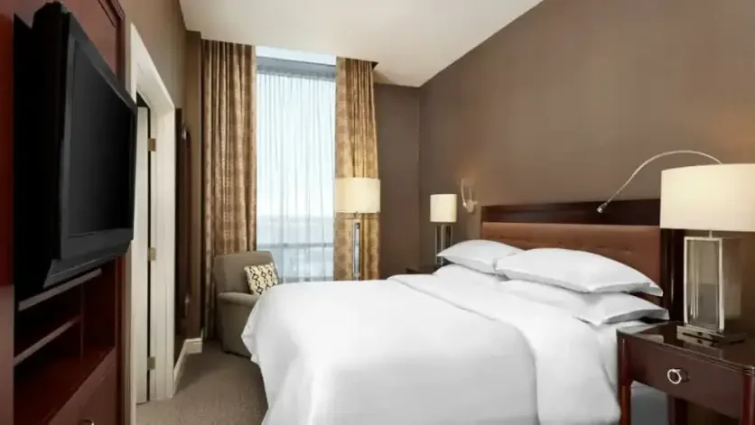 Gay-Friendly Accommodations Calgary Sheraton Suites Eau Claire Canada