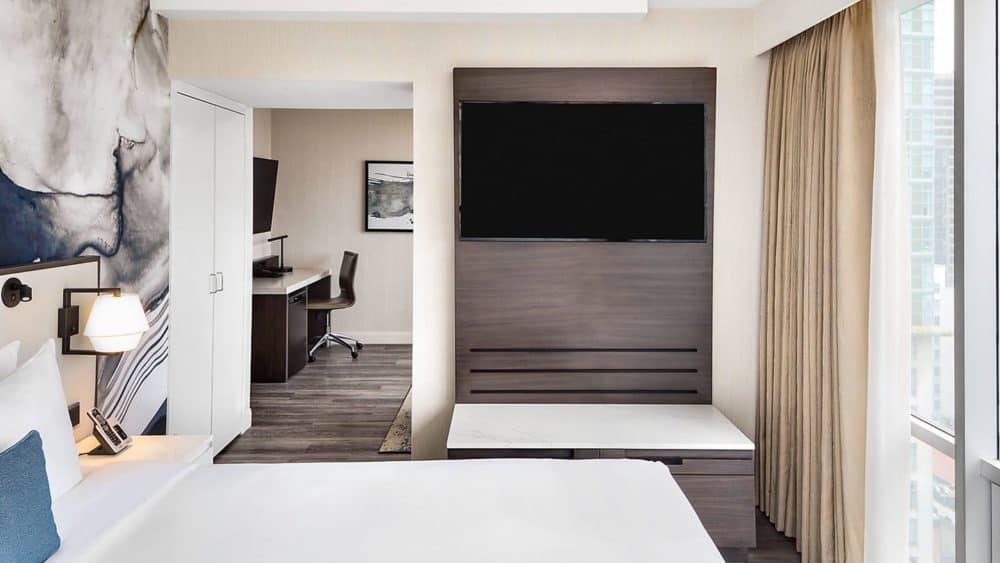 Delta-hoteller ved Marriott Vancouver Downtown Suites