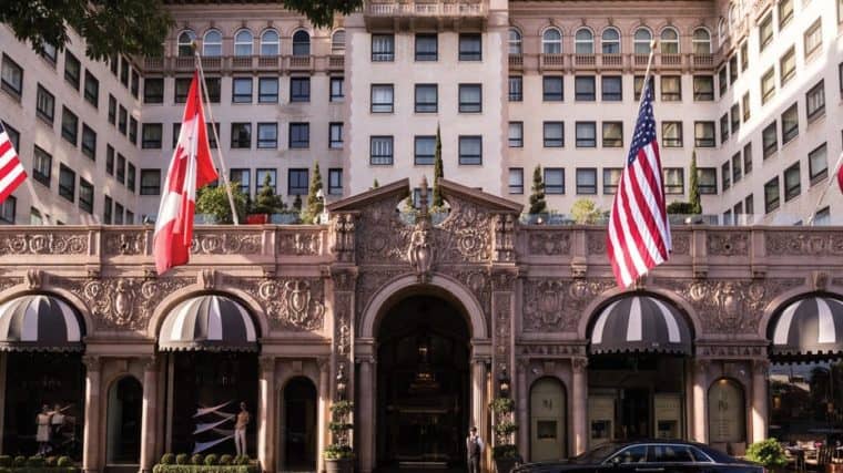 Beverly Wilshire Hotel di Los Angeles in California
