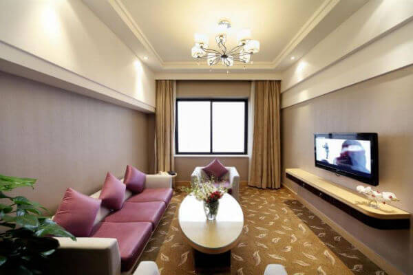 Charakterystyczny hotel w Kantonie