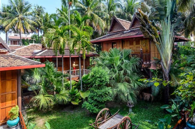 Hotel del villaggio di Angkor