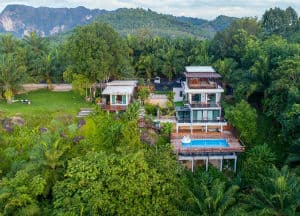 Villa avec piscine panoramique Ao Luek