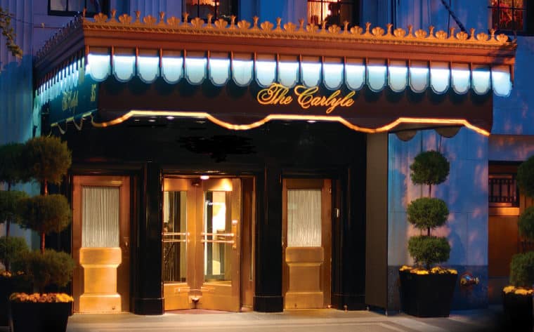 The Carlyle New York Hotel EUA