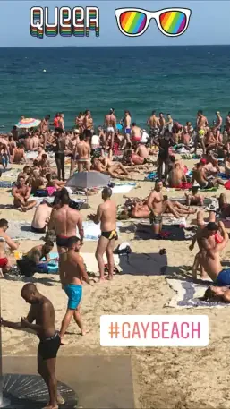 Mar Bella Beach - nudist beach