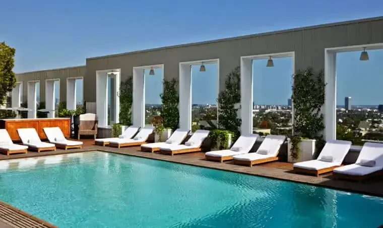 Mondrian Los Angeles pool