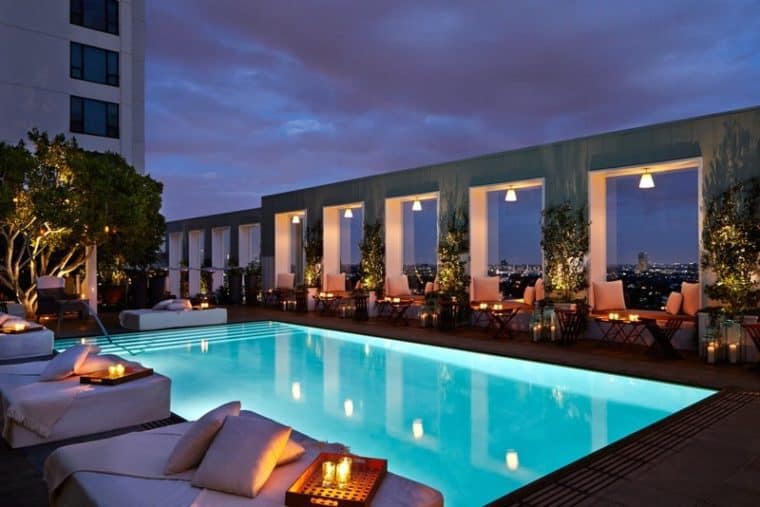 Mondrian Los Angeles pool