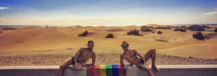 马斯帕洛马斯沙丘和同性恋海滩