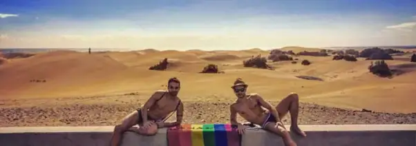 דיונות החול של מספלומאס וחוף ההומואים
