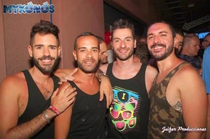 Mykonos gay dance club in Gran Canaria