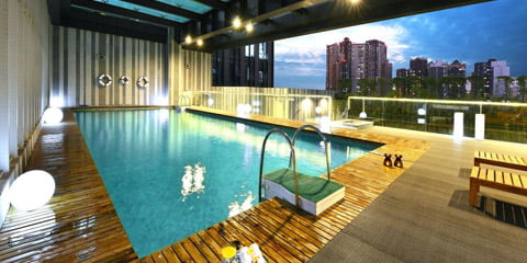 Hotel Rhombus Park Aura w Chengdu