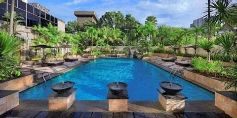 Sari_Pan_Pacific_Jakarta-Pool Sari Pacific Jakarta, Autograph Collection