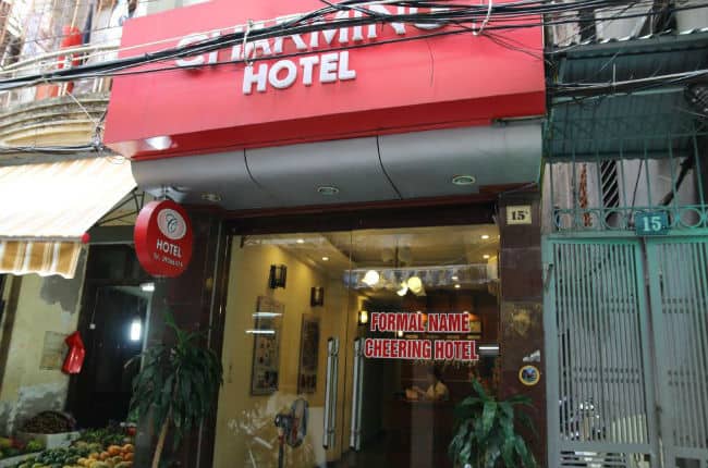 Uroczy hotel w Hanoi