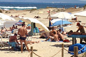 伊维萨岛同性恋海滩