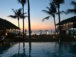 Grote zonsondergang Gili Air